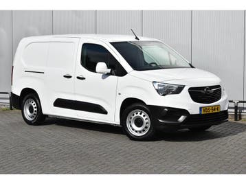 Zakelijke lease - Opel Combo 1.5D L2H1 XL Airco Cruise PDC, Stof, Gebruikt, Wit, Handgeschakeld