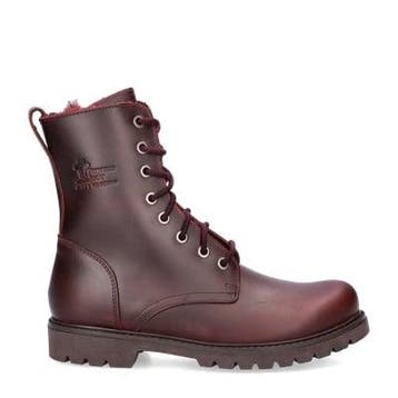 Panama Jack Frisia veterboots voor dames in het Rood, Kleding | Dames, Verzenden, Lage of Enkellaarzen, Nieuw, Panama Jack