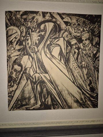 Jan Toorop (1858-1928) - Narcicus Poeticus en de Pelgrim