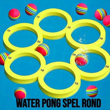 11-Delig Water Pong Zwembad Spel Rond, Hobby en Vrije tijd, Verzenden, Nieuw