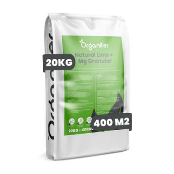 Kalkmeststof met magnesium (20 kg - voor 400 m2), Verzenden, Mest