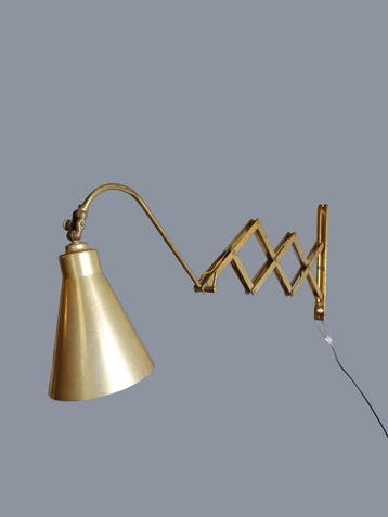 Wandlamp - Messing, Antiek en Kunst
