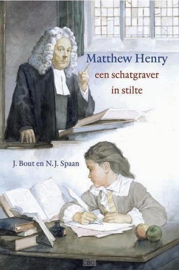 MATTHEW HENRY EEN SCHATGRAVER IN STILTE - N.J. Spaan, Boeken, Verzenden, Zo goed als nieuw, N.J. Spaan