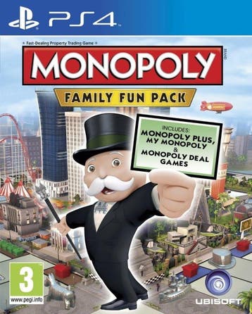 Monopoly Family Fun pack - Playstation 4, Verzenden, Nieuw