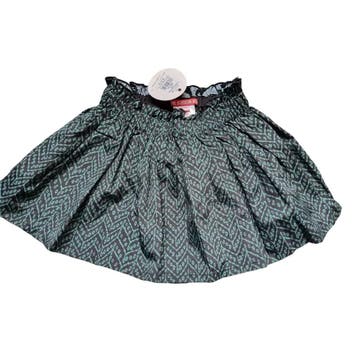 Rok -- All-over Leaves - 86/92 / Bruin, Verzenden, Nieuw
