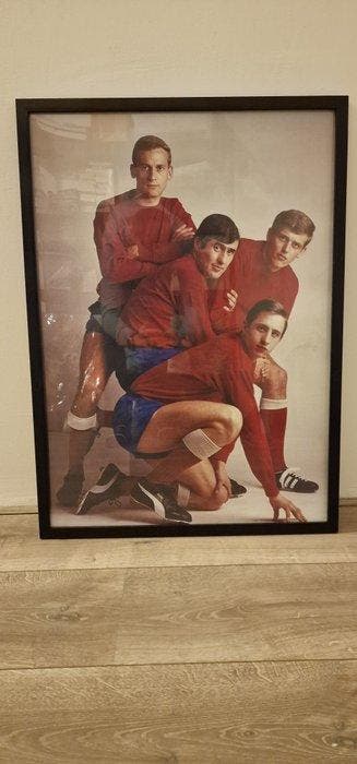 Paul Huf - Johan Cruijff, Sjaak Swart, Klaas Nunninga, Piet, Verzamelen, Nieuw