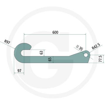 Aanlasdelen JCB / Q-fit, 526-55, 527-55 (Werktuigen), Ophalen of Verzenden