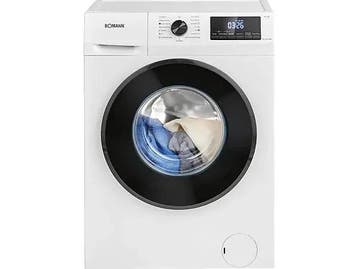 Bomann WA7185W - Wasmachine - 8 kg - 1400 tpm -, Ophalen of Verzenden, Nieuw, Voorlader, 85 tot 90 cm