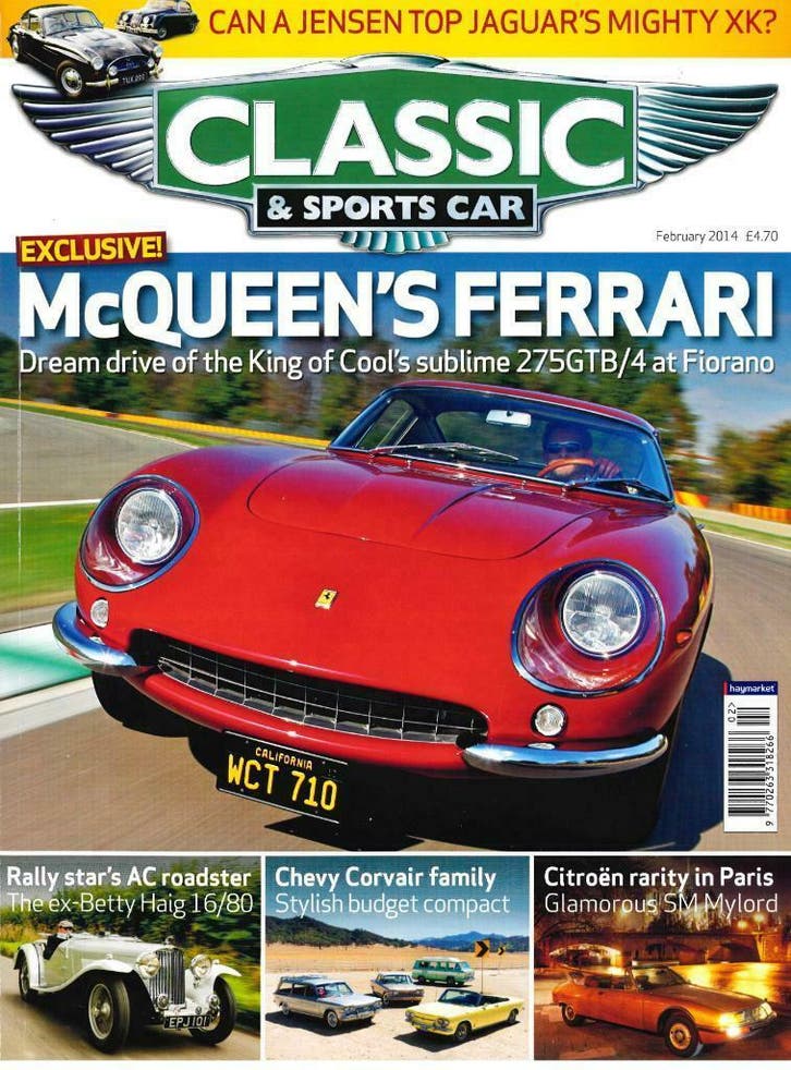 CLASSIC AND SPORTSCAR FERRARI 275GTB CITROËN SM, Boeken, Auto's | Folders en Tijdschriften, Gelezen, Algemeen, Verzenden