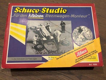 Schuco - Schuco-Studio Art. 1055 - Opwindbare blikken auto -