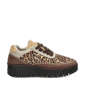 Ilse Jacobsen Tulip4501 sneakers voor dames in het Bruin, Bruin, Verzenden, Nieuw, Sneakers of Gympen