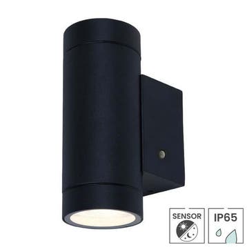 Buitenlamp met sensor Sami | Schemersensor | GU10 fitting |, Verzenden, Minder dan 50 watt, Wandlamp, Nieuw