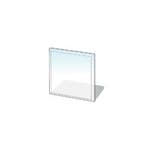 Vloerplaat vierkant 500x600mm glas, Huis en Inrichting, Kachels, Ophalen of Verzenden, Nieuw