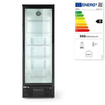 Arktic Drankenkoeling | 319L | Zwart | +2°C/+10°C | Geforcee, Ophalen of Verzenden, Nieuw