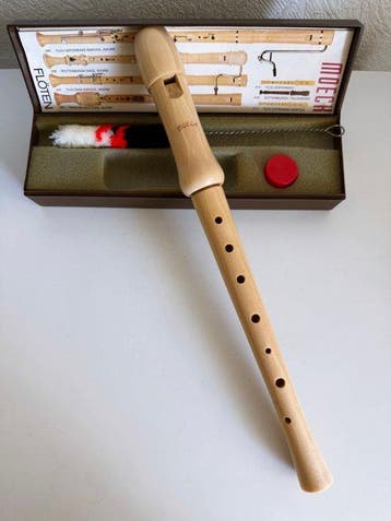 Moeck - Blockflöte Sopran Schulflöte 120 deutsch - - Fluit -, Muziek en Instrumenten, Blaasinstrumenten | Blokfluiten, Nieuw