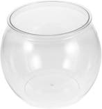 Glazen Vaas 24cm - Rond | Tweedekansje | OP=OP, Dieren en Toebehoren, Vissen | Aquaria en Toebehoren, Ophalen of Verzenden, Nieuw