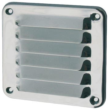 Ventilatierooster 127x122mm Rvs, Watersport en Boten, Ophalen of Verzenden, Nieuw