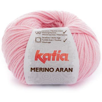 Katia Merino Aran - 67 roze - Merinogaren, Ophalen of Verzenden, Nieuw