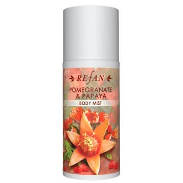 Refan natuurlijke Pomegranate and Papaya - body mist -, Nieuw