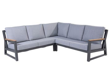 Taste by 4so gigi hoekloungeset, Tuin en Terras, Tuinsets en Loungesets, Nieuw, Aluminium, 5 zitplaatsen, Loungeset