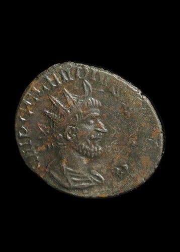 Oud-Romeins Brons Antoninianus van Claudius II Gothicus