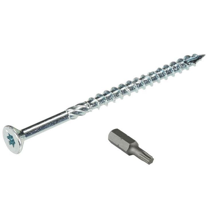 Woodies schroeven 5,0 x 100 torx 200 stuks incl. bitje, Doe-het-zelf en Verbouw, Overige Doe-het-zelf en Verbouw, Ophalen of Verzenden