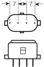 SL Spaarlamp 4-pins PL-S 11W/840/4P | 2G7, Ophalen of Verzenden, Nieuw