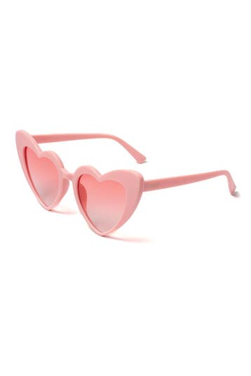Zonnebril Hartjes Cat Eye Lichtroze Montuur Lichtroze Gradie, Ophalen of Verzenden, Nieuw, Roze