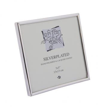 fotolijst 10x10 cm verzilverd (Verzilverde Fotolijsten), Ophalen of Verzenden, Nieuw