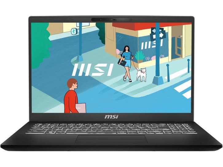 MSI Modern 15 H C13M-206BE - Laptop - Intel Core i7 16GB 1TB, Computers en Software, Apple Macbooks, Zo goed als nieuw, Verzenden