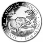 Somalische Olifant 10 oz 2019, Verzenden, Overige landen, Losse munt, Zilver