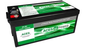 Batterij 24V 230Ah ACES HFA LiFePO4 met bluetooth, heater e, Ophalen of Verzenden, Nieuw