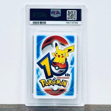 Pokémon Graded card - Suicune 10th Anniversary - Pokémon -, Nieuw