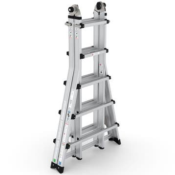Aanbieding: Vouwladder Wixor 4x5 sporten, Nieuw