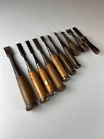 Beitelset 10-delig (Vintage Japanse, Antiek en Kunst