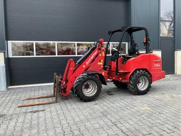Veiling: Shovel Schäffer 4260 Diesel 2012, Ophalen, Wiellader of Shovel