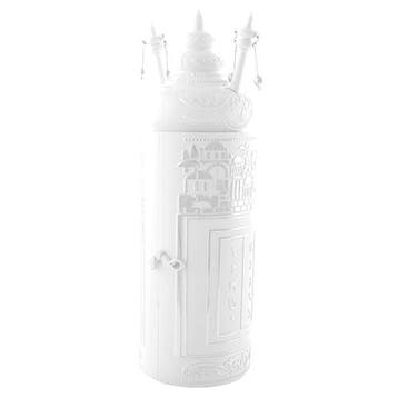 Torah Rol, in een sierlijke plastic witte koker met Jeru..., Nieuw