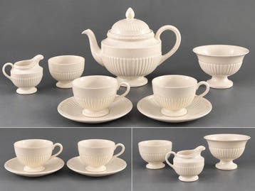 Wedgwood - Theeservies (6) - Edme - Aardewerk - 6-delig