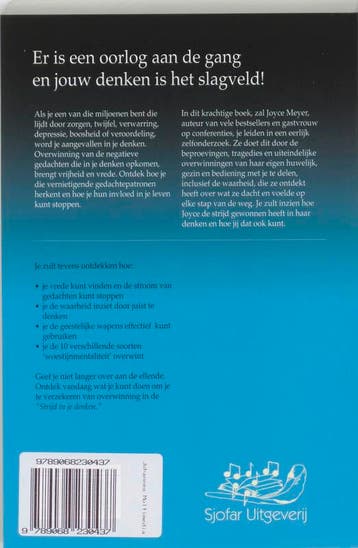 Strijd in je denken 9789068230437 Joyce Meyer, Boeken, Verzenden, Gelezen, Joyce Meyer