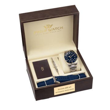 Philip Watch - Caribe Diving - Special edition - Blue - FREE, Nieuw