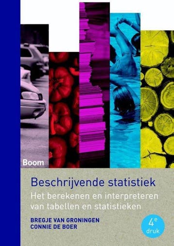 9789089539823 Beschrijvende statistiek | Tweedehands, Boeken, Verzenden, Zo goed als nieuw, Bregje van Groningen