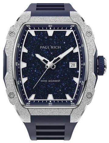 Paul Rich Astro Lunar Silver FAS01 horloge 42.5 mm, Overige merken, Staal, Verzenden, Polshorloge