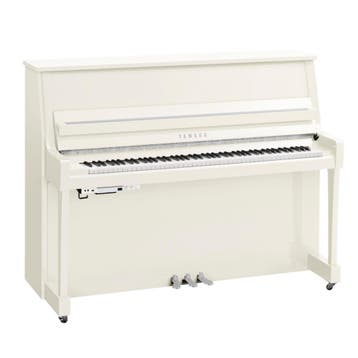 Yamaha B20 TC3 PWH chroom TransAcoustic 3 piano, Nieuw, Zwart, Piano