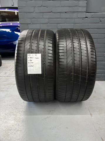 315/35/21 PIRELLI PZERO N0 5,5MM 2 STUKS €250,- (0120), Ophalen, Gebruikt, 21 inch, Band(en)