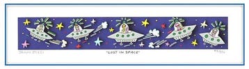 James Rizzi (1950-2011) - Lost in Space