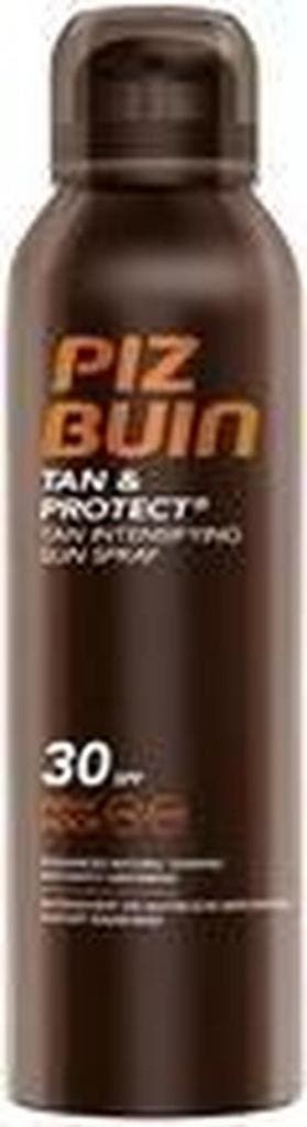 Piz Buin Tan &amp; Protect Intensifying Sun Spray SPF30, Ophalen of Verzenden, Zo goed als nieuw