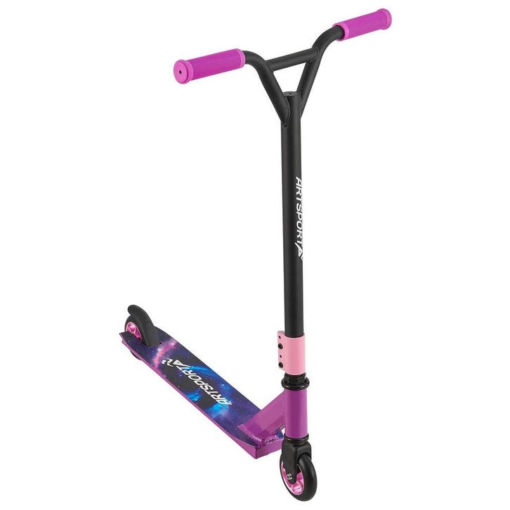 Stuntstep Galactic Cruiser in paars zwart, Fietsen en Brommers, Steps, Nieuw, Verzenden