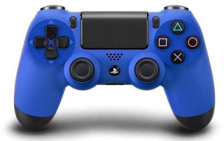 Playstation 4 / PS4 Controller DualShock 4 Blauw, Spelcomputers en Games, Spelcomputers | Sony PlayStation 4, Zo goed als nieuw