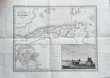 Algerije - Carta van de Teggenza van Algerije; Molo è città, Boeken, Nieuw
