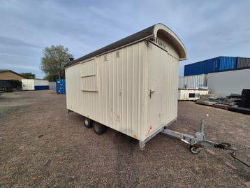 Schaftwagen keetwagen 4m snelverkeer (tandem)HS-1457, Zakelijke goederen, Verzenden